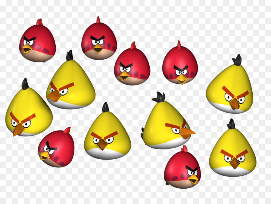 Angry Birds，Kırmızı Kuş PNG