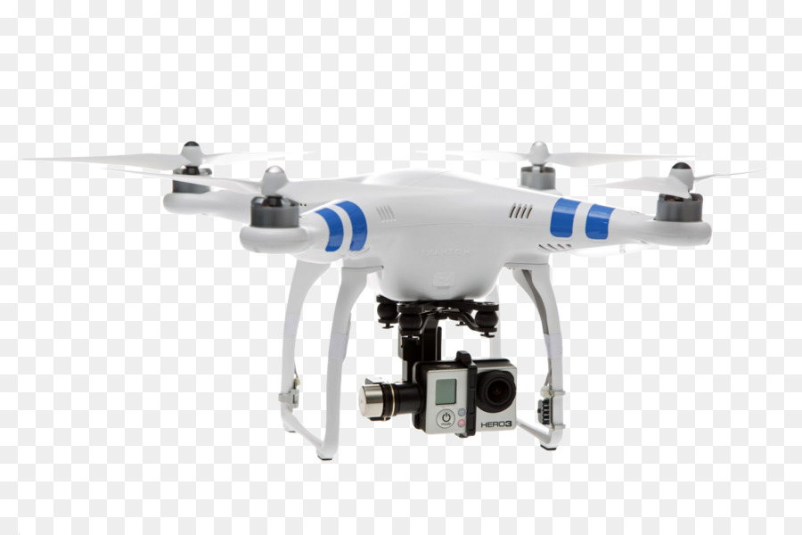 Beyaz Drone，Quadcopter PNG