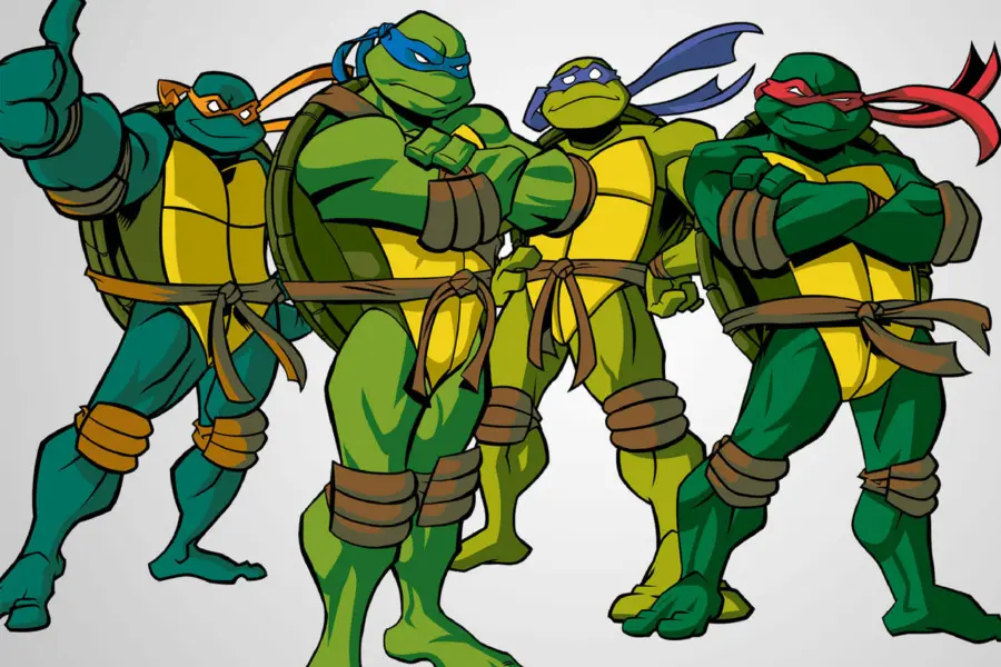 Teenage Mutant Ninja Kaplumbağalar，Karikatür PNG