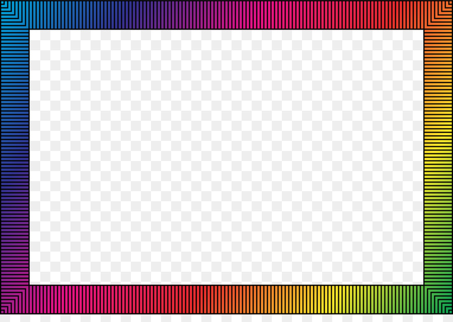 Renkli Çerçeve，Sınır PNG
