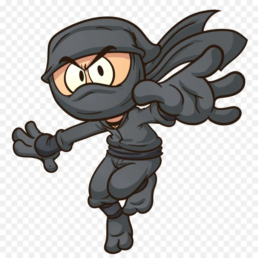 Karikatür，Ninja PNG