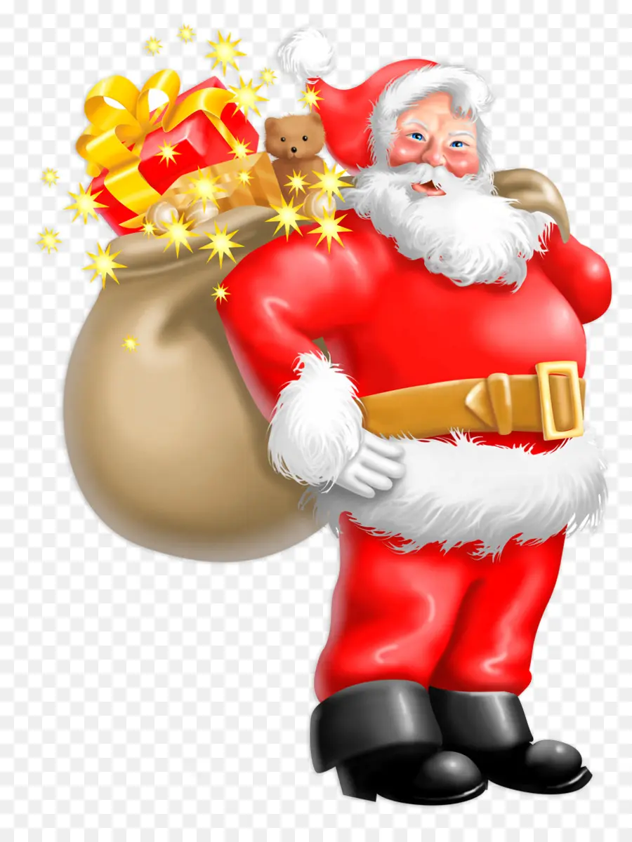 Çuval Ile Noel Baba，Hediyeler PNG