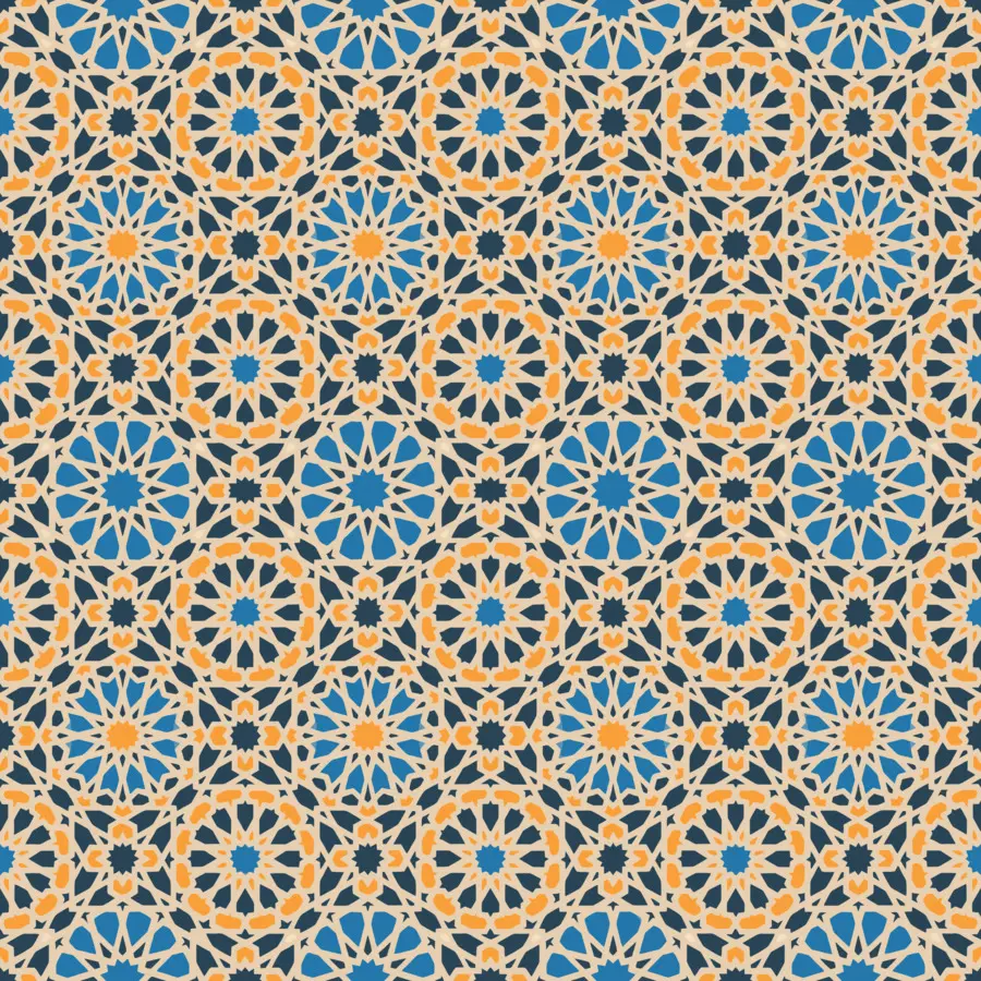 İslami Geometrik Desenler，İslam Mimarisi PNG