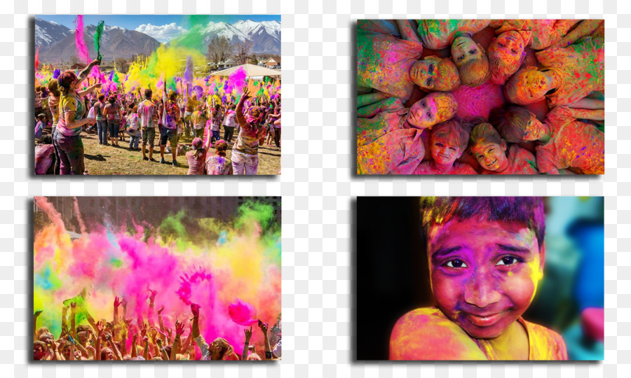 Holi Festivali，Renkler PNG