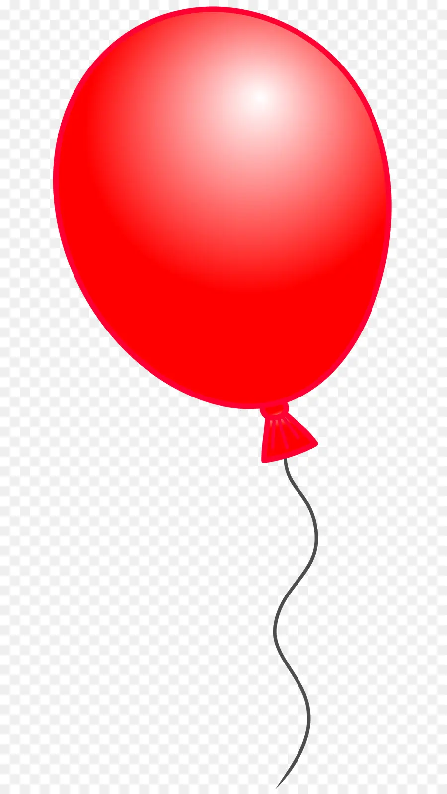 Kırmızı Balon，Sicim PNG