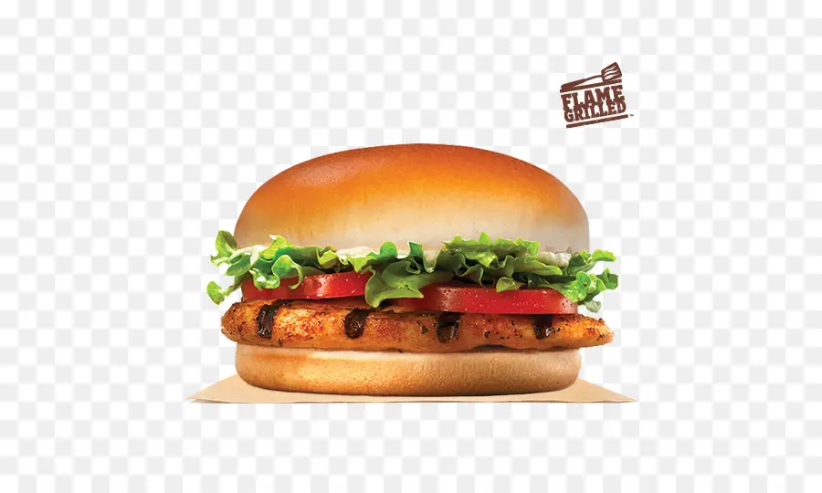 Kocaman，Burger King Tavuk ızgara Sandviç PNG