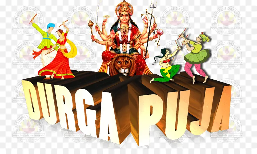 Durga Puja，Tanrıça Durga PNG