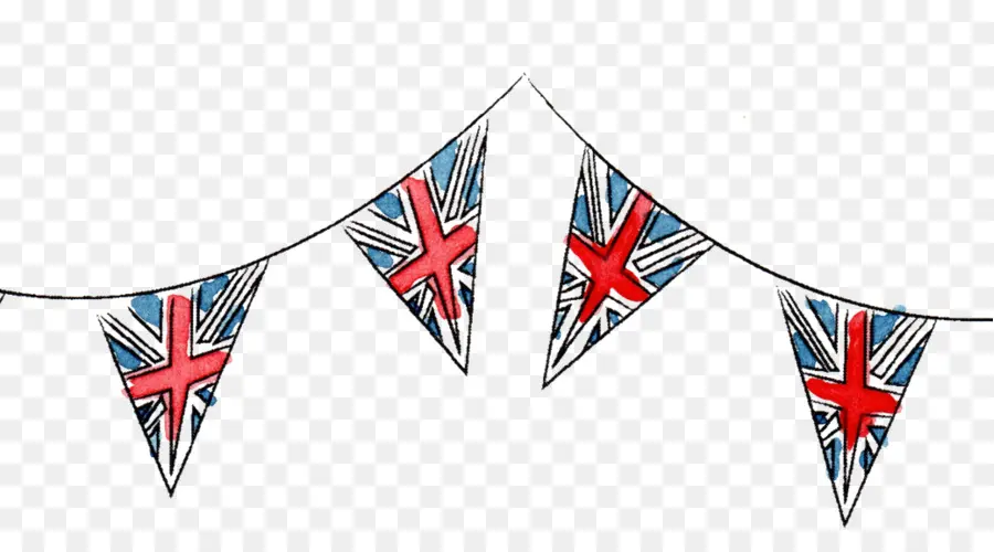 Union Jack Bunting，Dekorasyon PNG