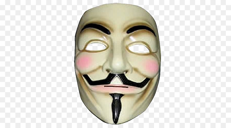 Guy Fawkes Maskesi，Anonim PNG