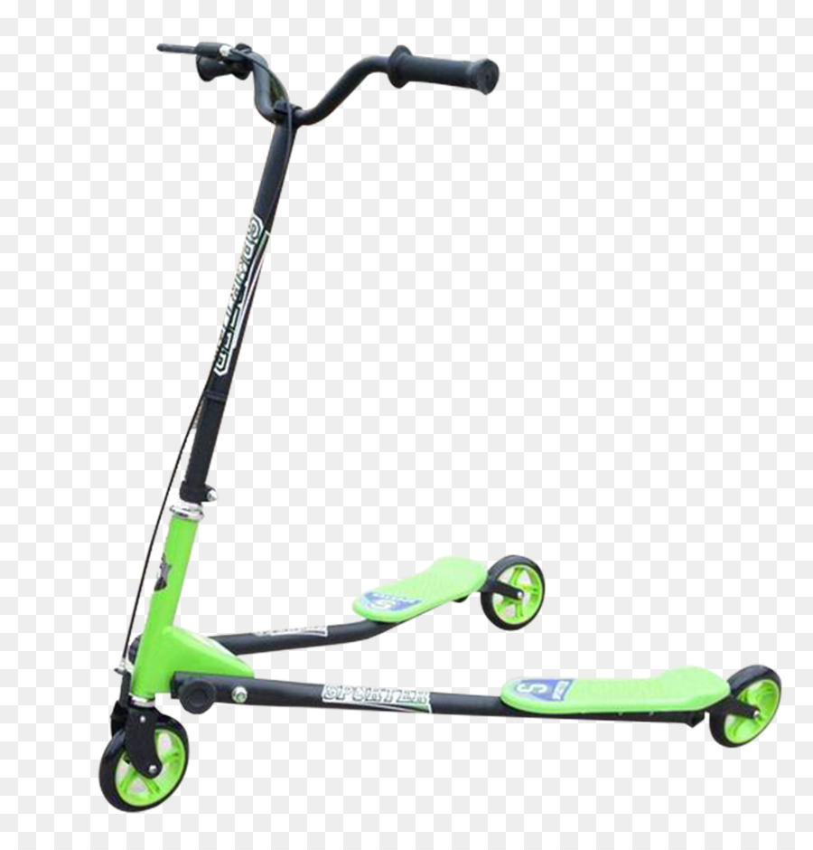 Yeşil Scooter，Kick Scooter PNG