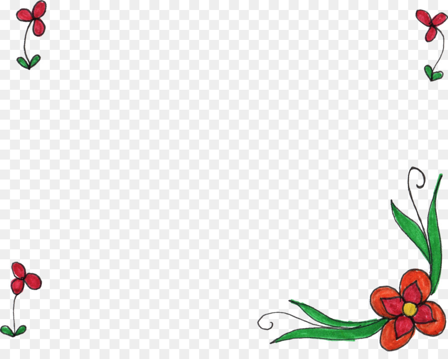Resim Çerçeveleri，çiçek PNG