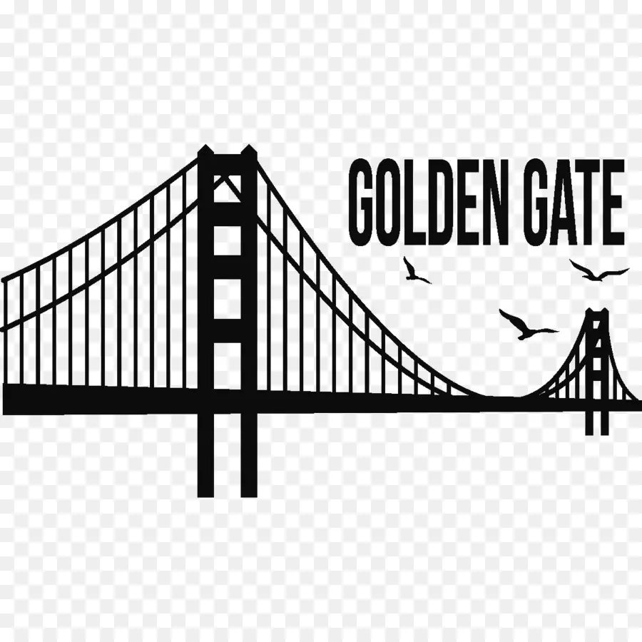 Golden Gate Köprüsü，San Francisco PNG