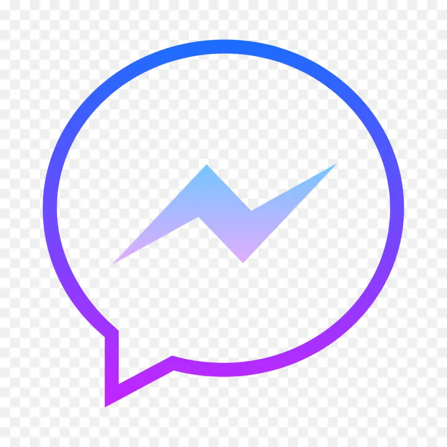 Messenger Logosu，Sohbet PNG