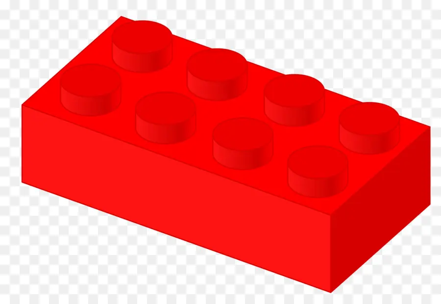 Lego Tuğla，Kırmızı PNG