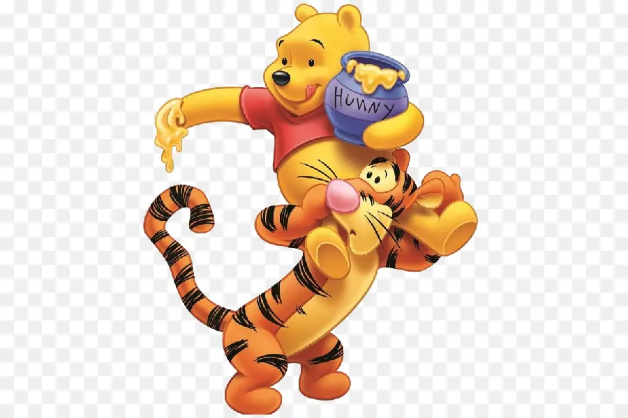 Winnie The Pooh Ve Tigger，Bal PNG