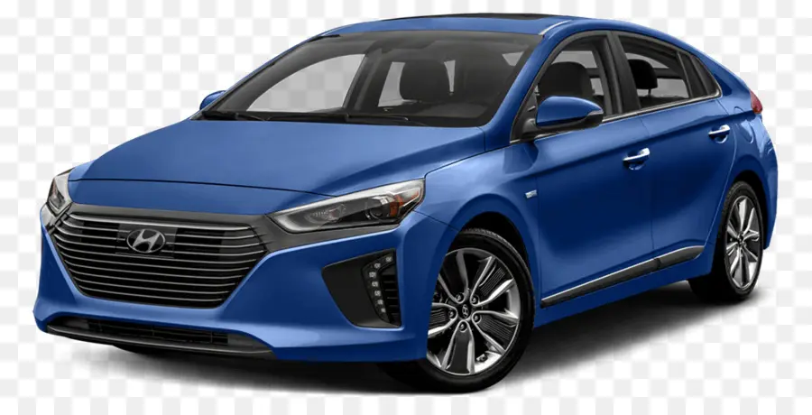 2017 Hyundai İoniq Hybrid，2018 Hyundai İoniq Melez Mavi PNG