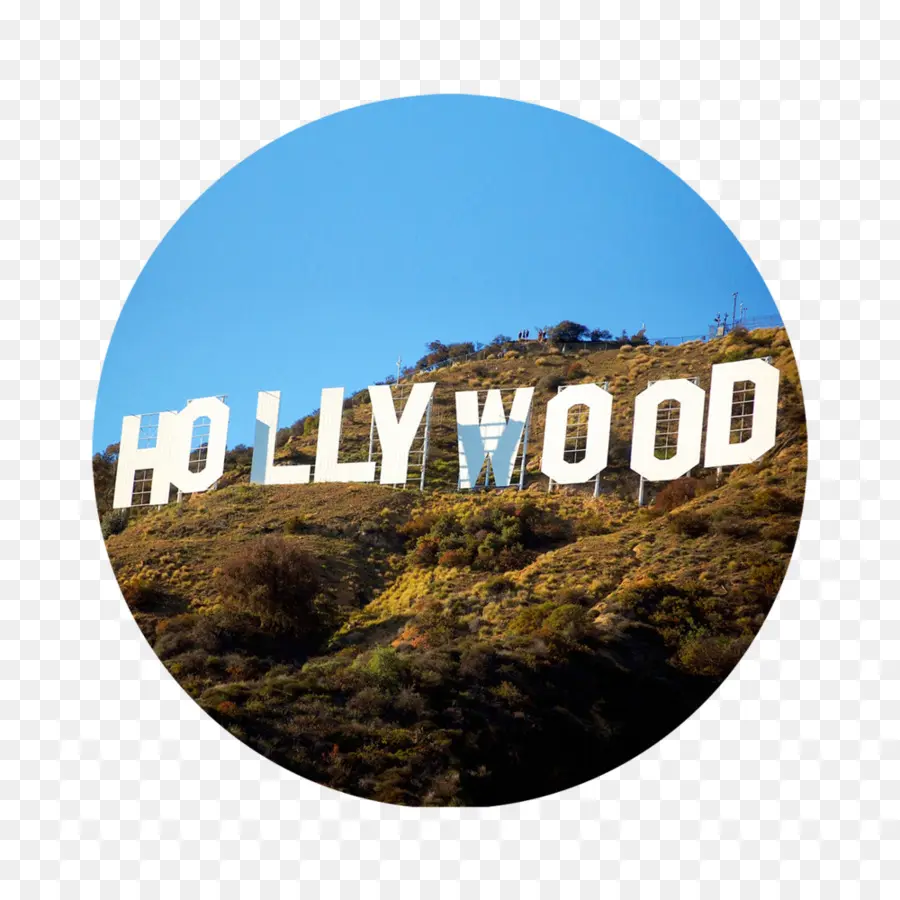 Hollywood'un Işareti，Tepe PNG