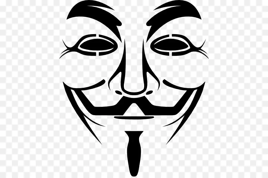 Guy Fawkes Maskesi，Anonim PNG