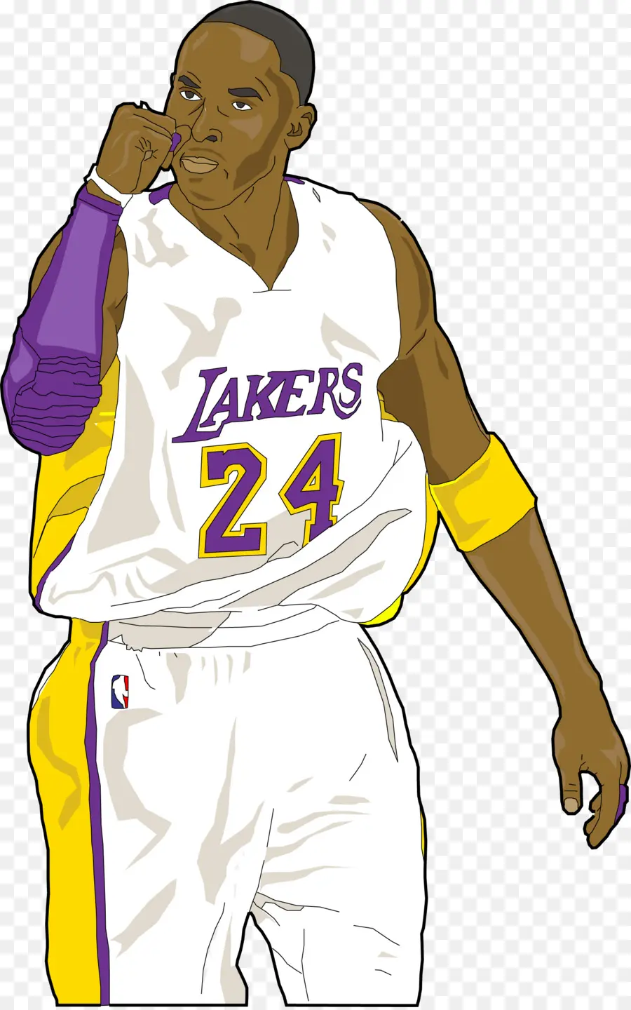 Basketbol Oyuncusu，Lakers PNG