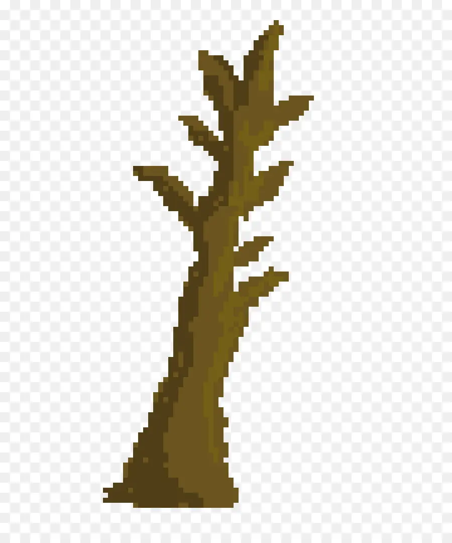 Ağaç，Piksel Sanat PNG