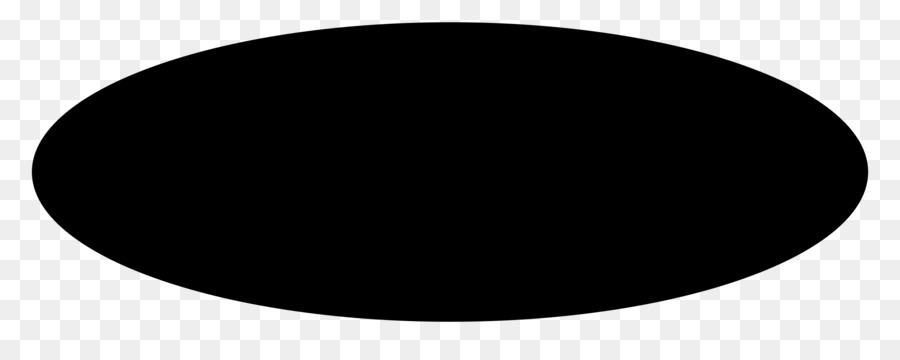 Siyah Oval，Oval PNG