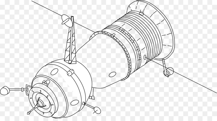 Soyuz 11，Salyut 6 PNG