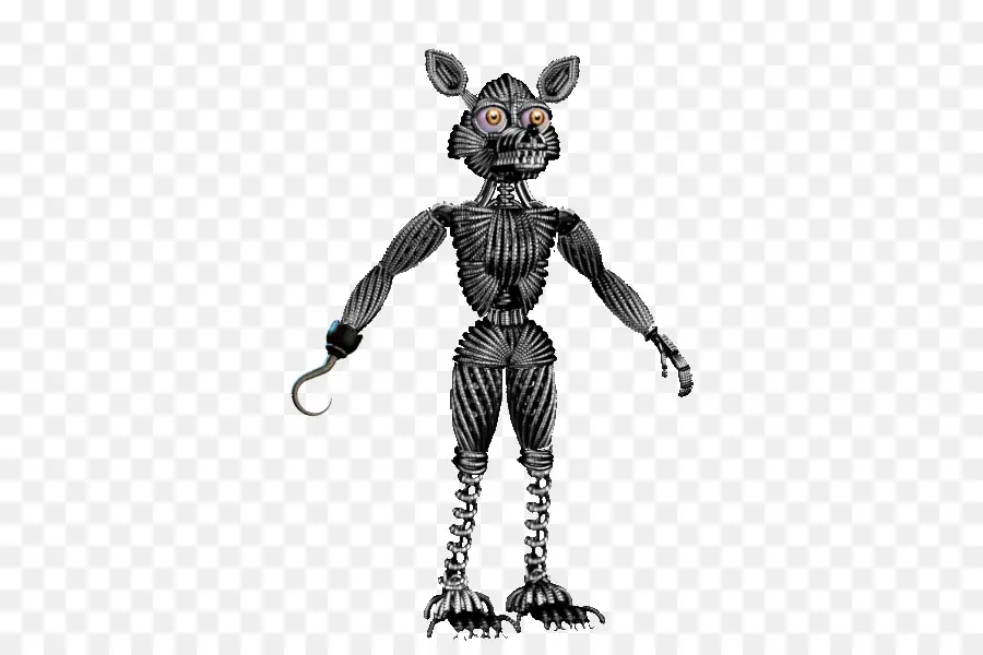 Foxy Animatronik，İç Iskelet PNG