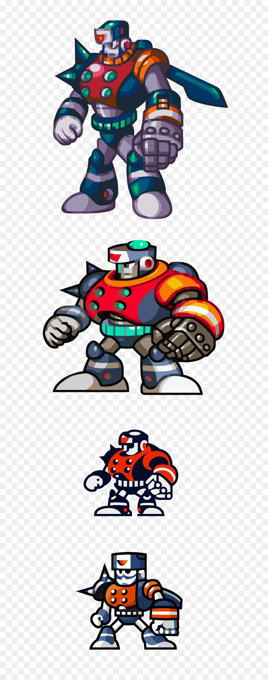 Mega Man X，Mega Man 8 PNG