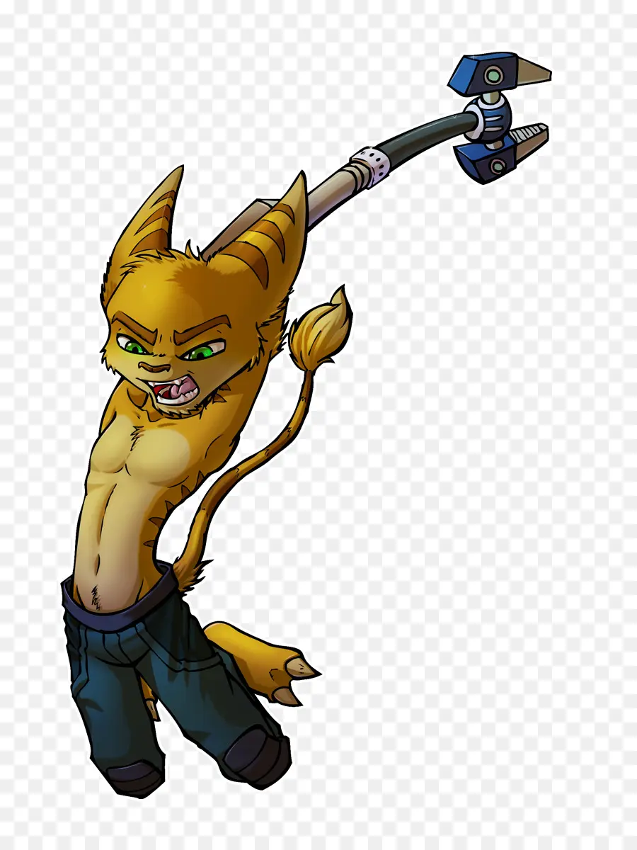 Ratchet Clank，Ratchet Kilitlenme PNG