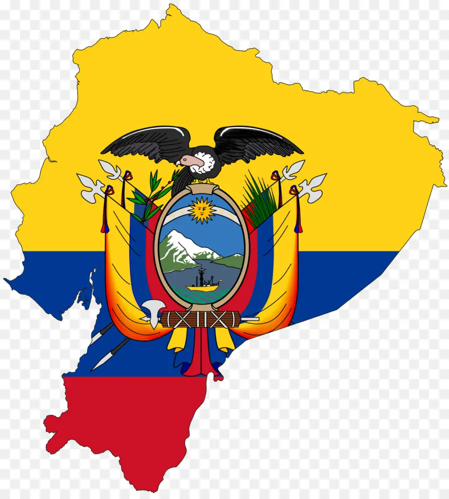 Ekvador，Ekvador Bayrağı PNG