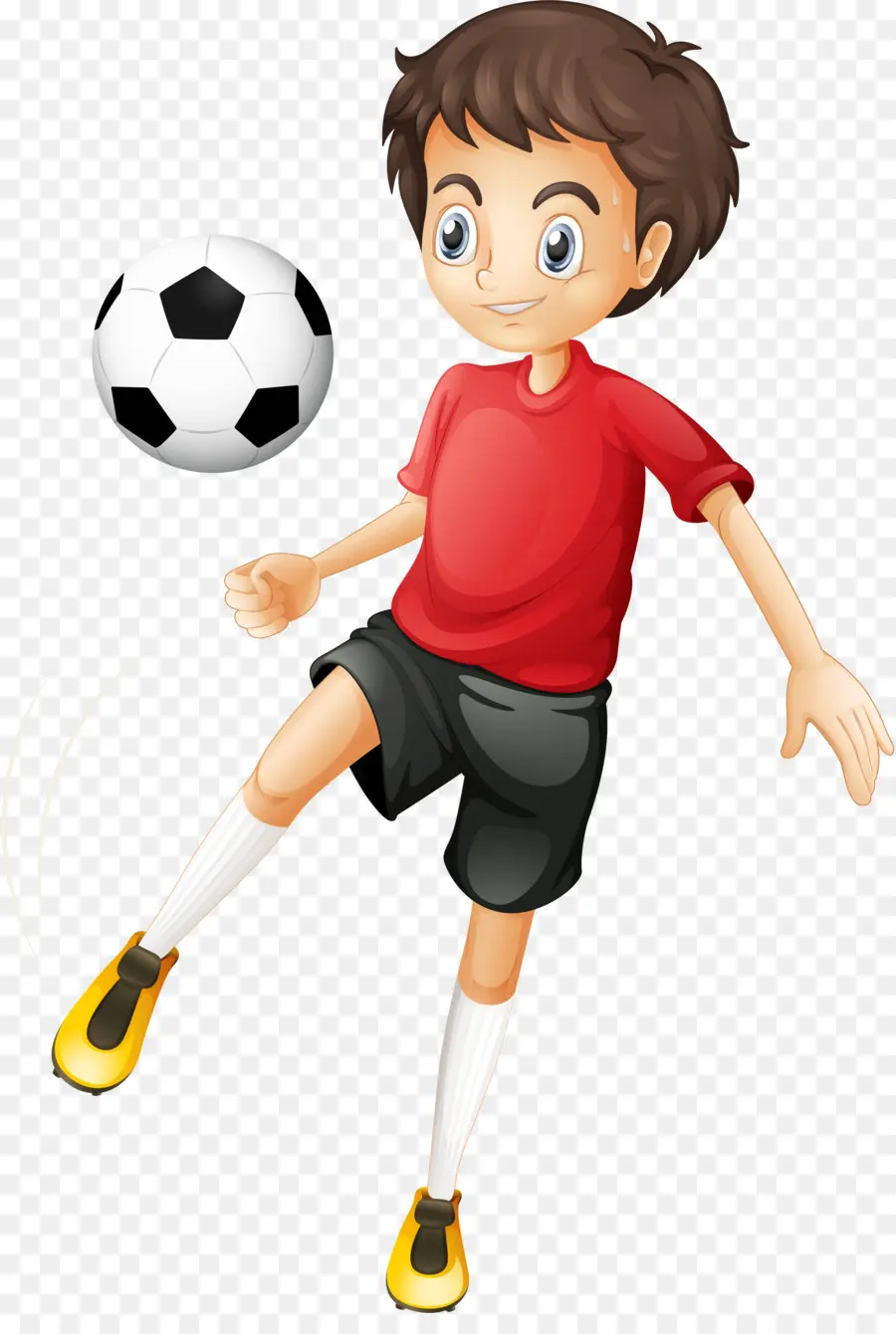 Futbol Oynayan Kız，Futbol Topu PNG