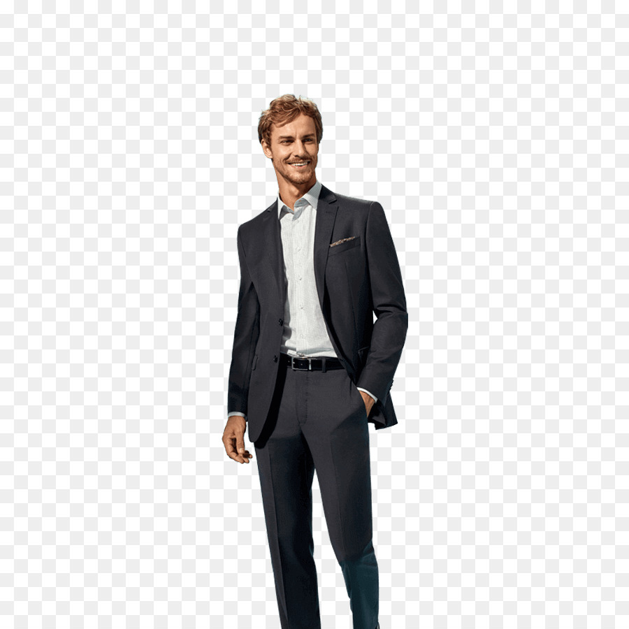 Gri Takım Elbise，Adam PNG