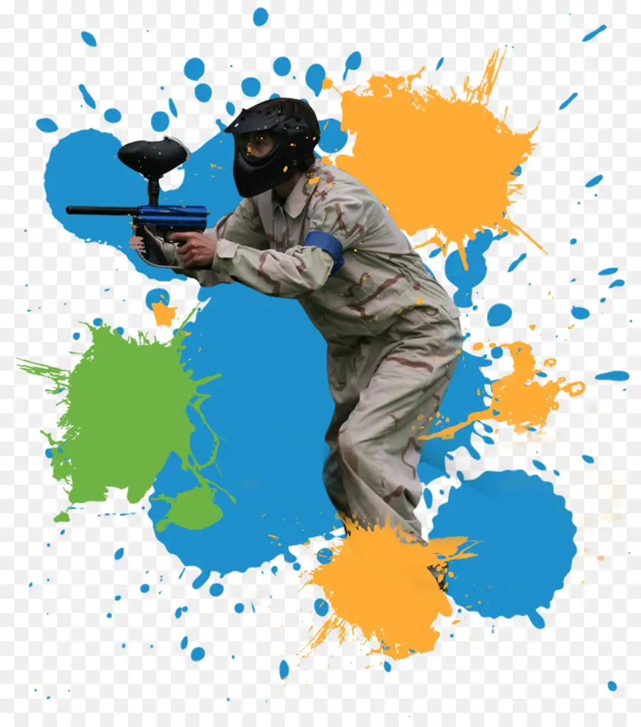 Paintball Oyuncusu，Spor PNG