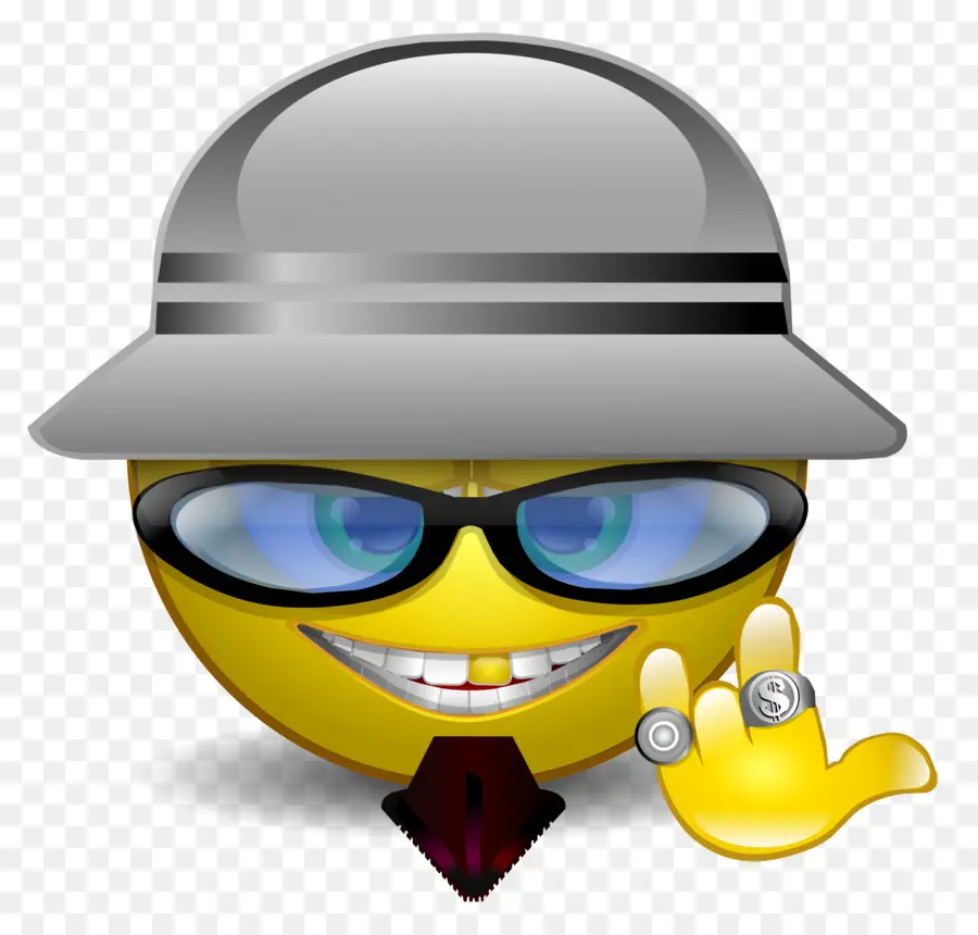 Havalı Emoji，Gülen Yüz PNG