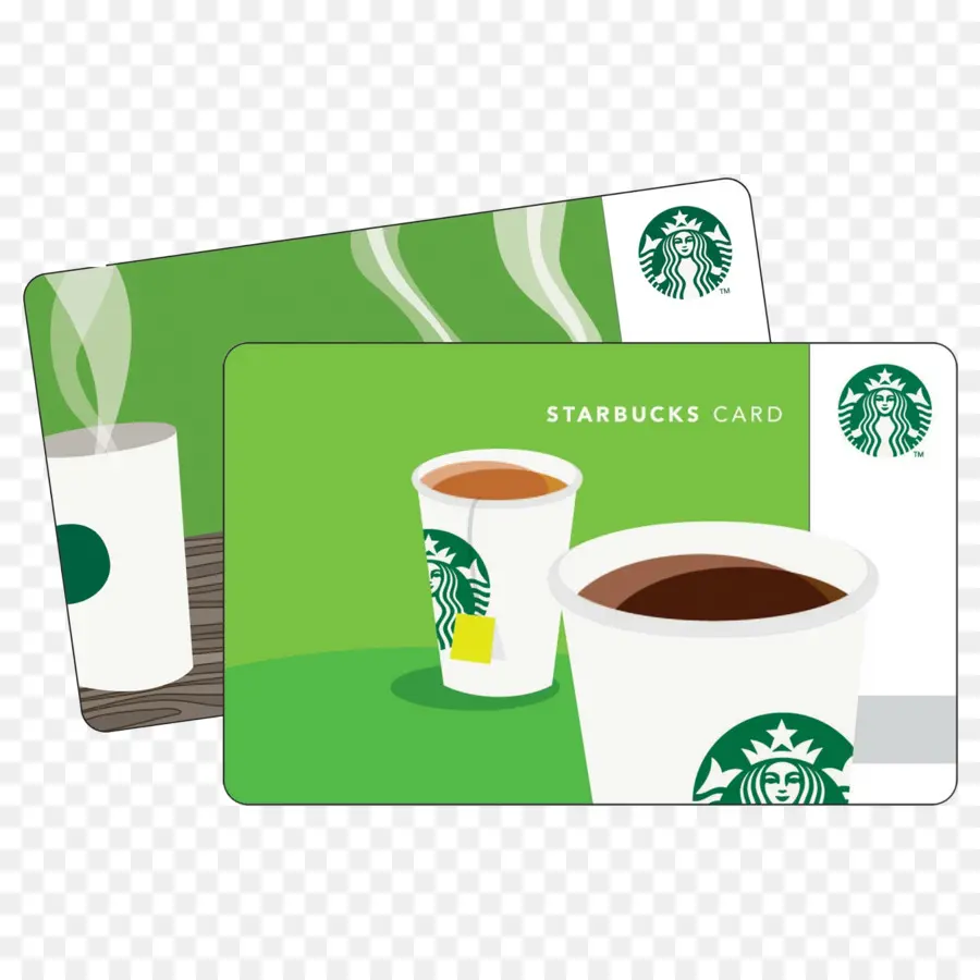 Starbucks Hediye Kartları，Kahve PNG