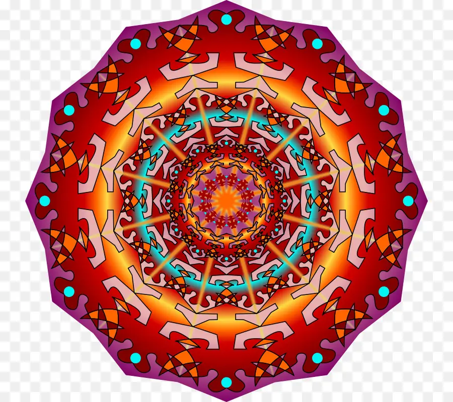 Mandala Deseni，Tasarım PNG