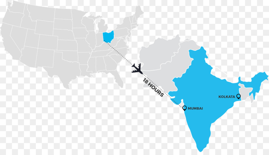 Hindistan，Harita PNG