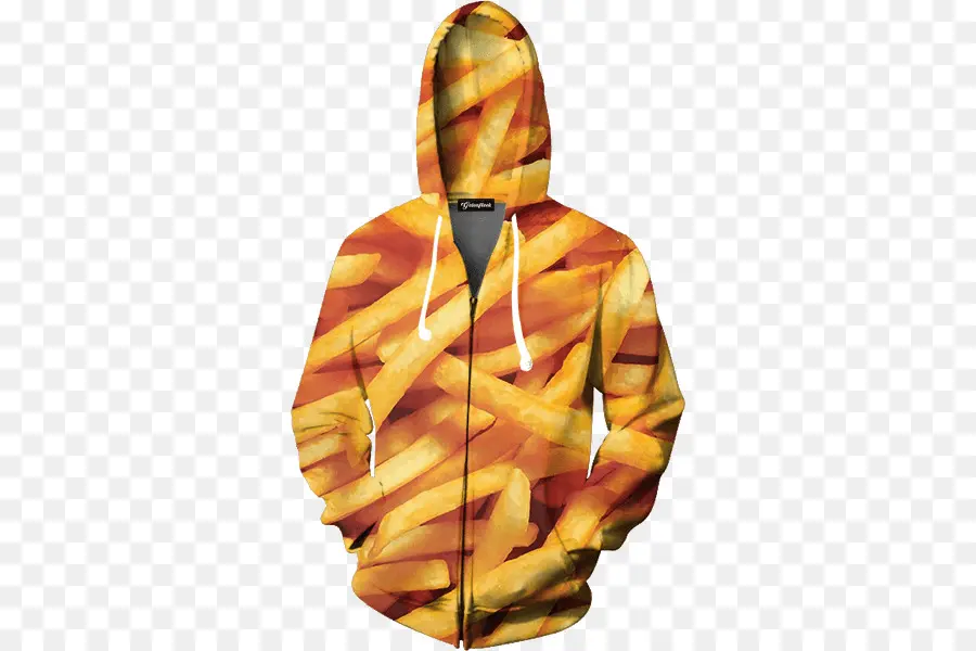 Patates Kızartması，Hoodie PNG