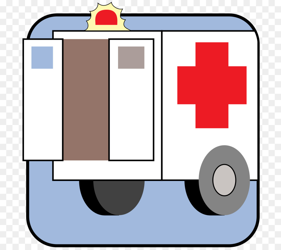 Ambulans，Siluet PNG