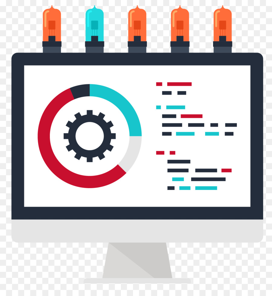 Kodlu Bilgisayar Ekranı，Programlama PNG