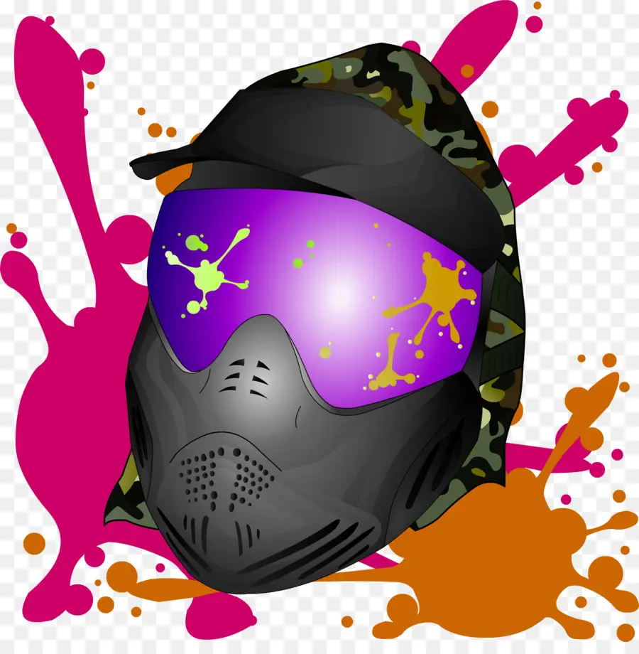 Paintball Maskesi，Kask PNG