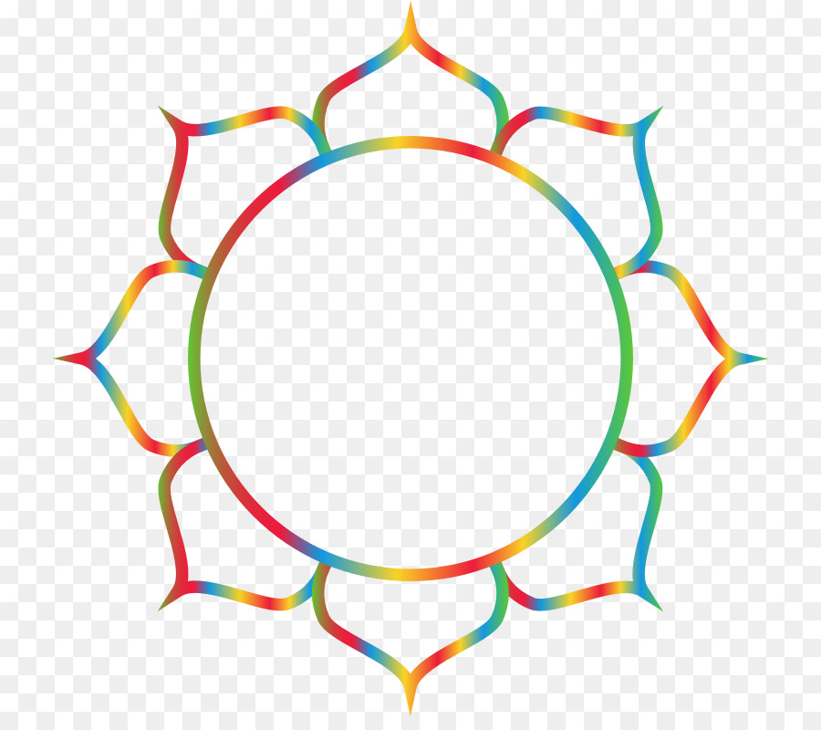 Renkli Mandala，Tasarım PNG