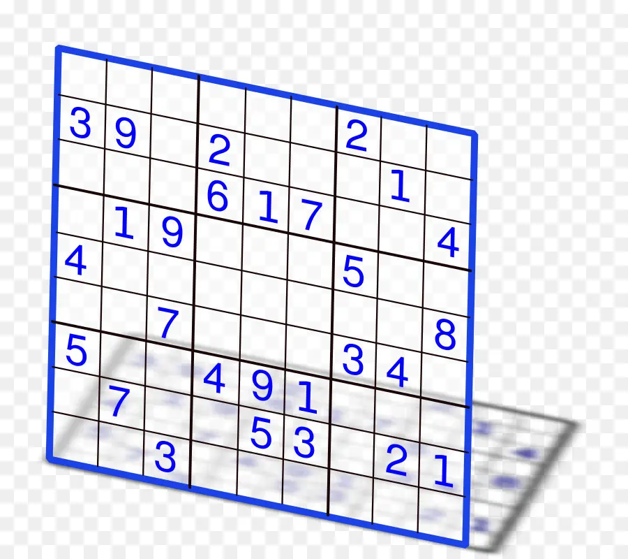 Sudoku，Numarası PNG