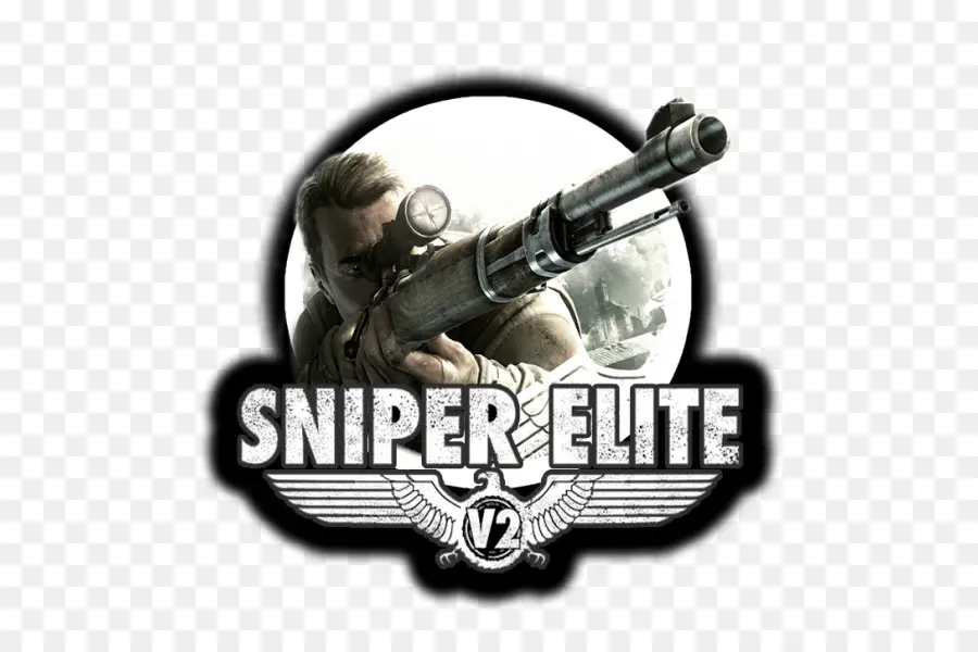 Sniper Elite V2 Logosu，Oyun PNG