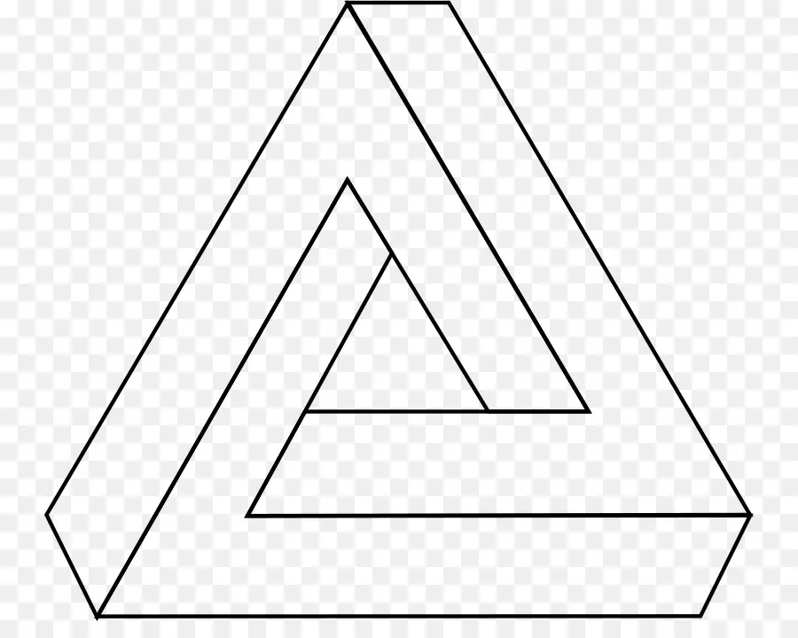 Penrose üçgeni，Üçgen PNG