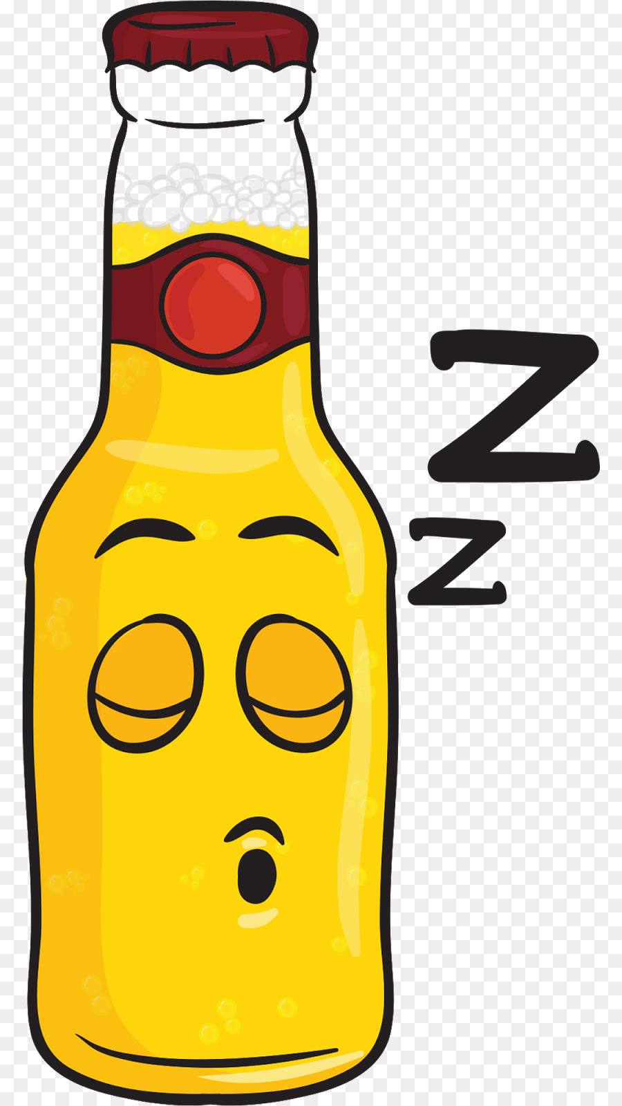 İşveren Caydırmak laboratuvar  Bira şişe Malt içki İçmek Emoji - Horlama şeffaf PNG görüntüsü