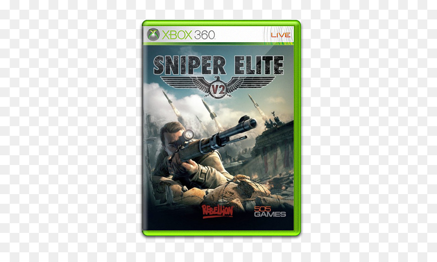 Sniper Elit V2，Xbox360 PNG