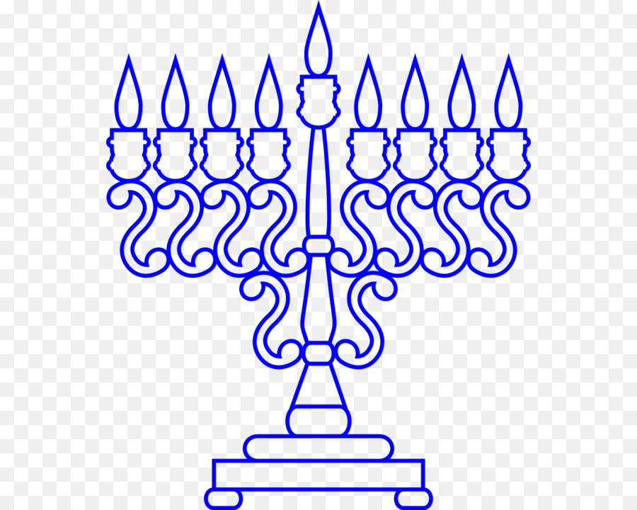 Menorah，Hat Sanatı PNG