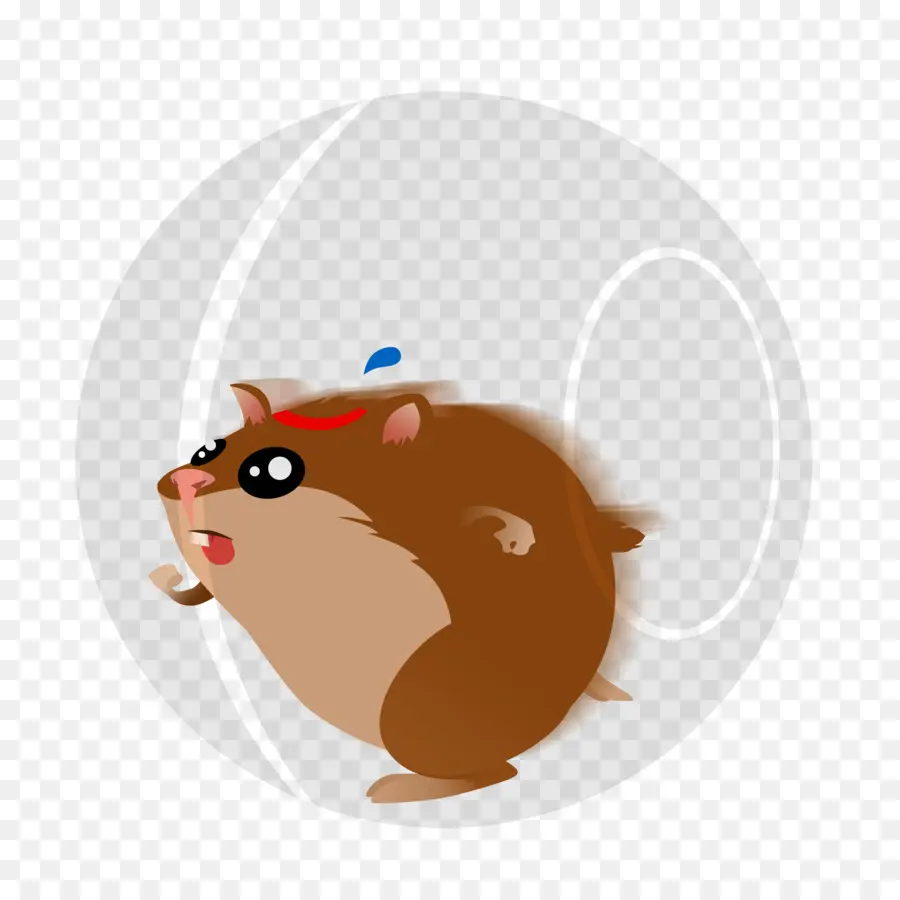 Toptaki Hamster，Egzersiz Yapmak PNG