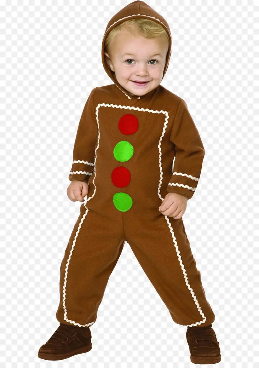 Gingerbread Adam，Kostüm PNG